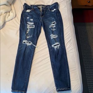 American eagle ripped jeans